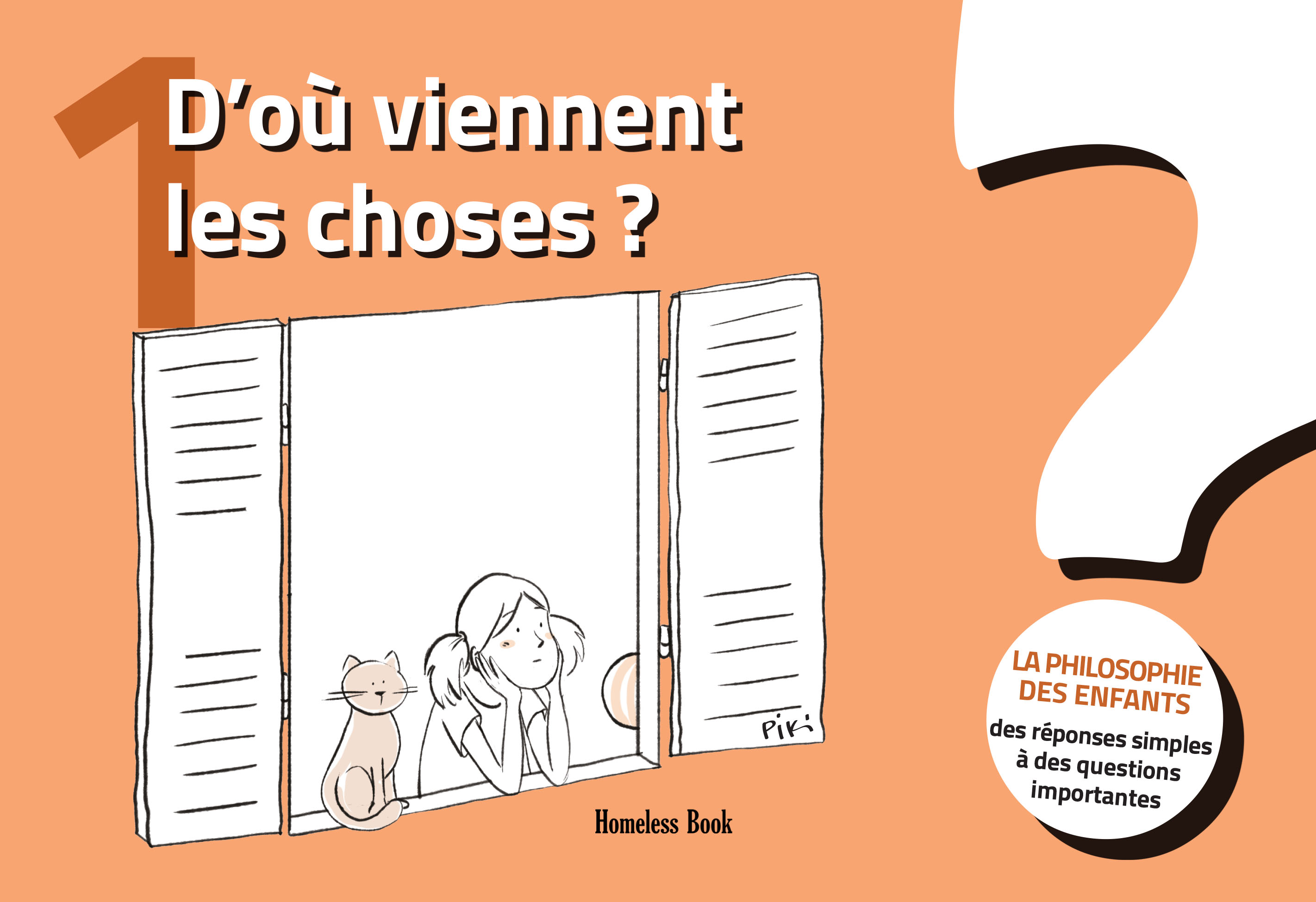 Couverture du premier cahier D’où viennent les choses ?
